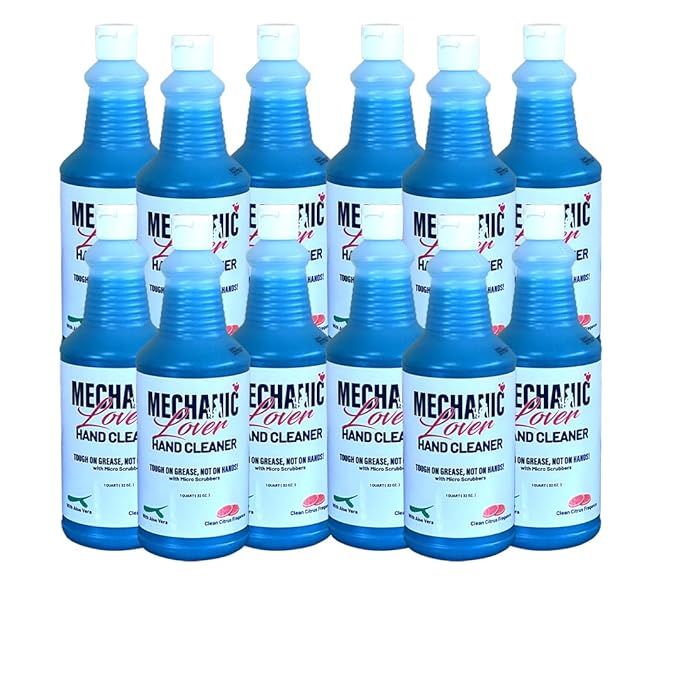 Mechanic Lover Premium Heavy Duty Hand Cleaner 12 PACK