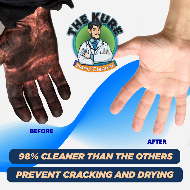 The Kure Natural Industrial Premium Hand Cleaner 4 gallons