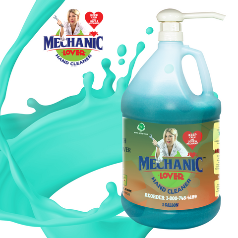 Mechanic Lover Natural Premium Hand Cleaner 1 gallon with pump