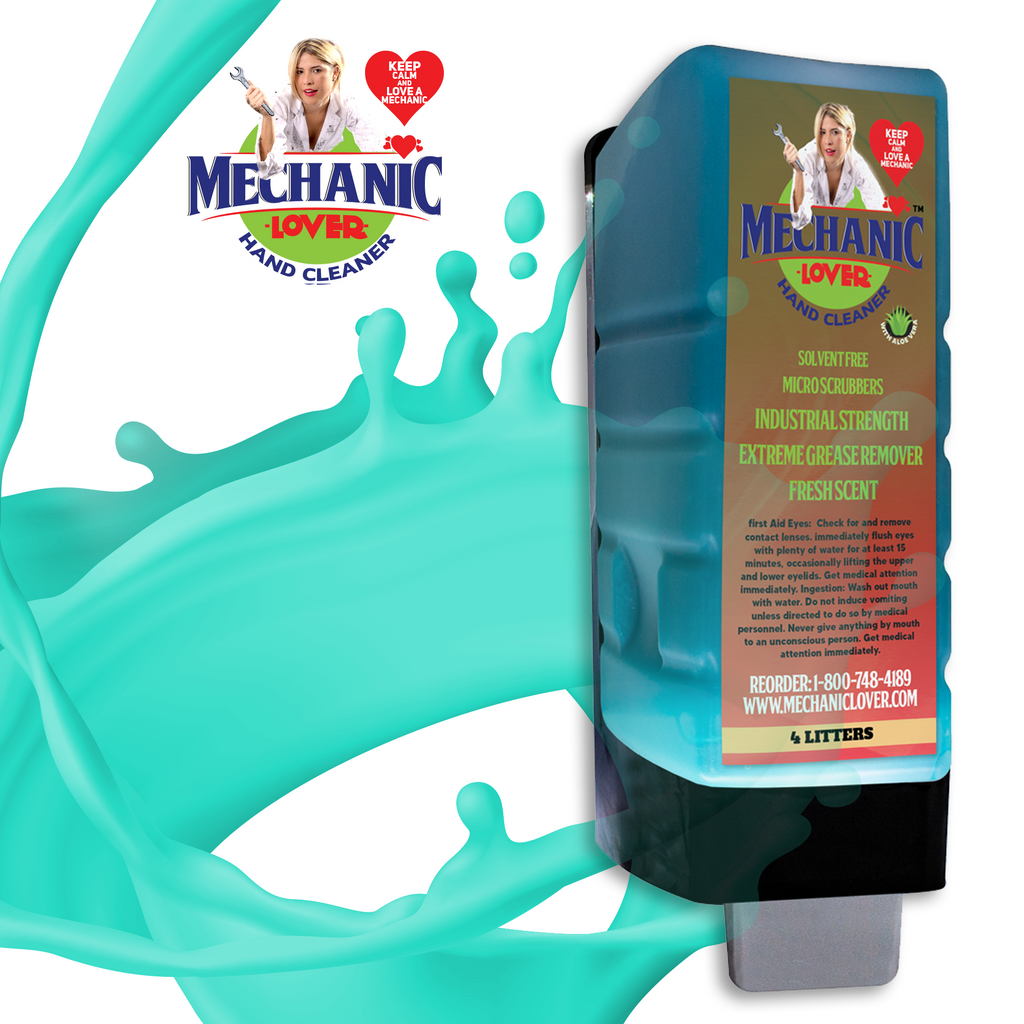 Mechanic Lover Natural Premium Hand Cleaner starter kit ( 3 gallon wit –  Top Clean International