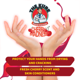 The Kure Cherry Madness Natural Premium Industrial Hand Cleaner 4 Gallon Refill Without Dispenser