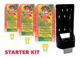 The Kure Cherry Madness Natural Premium Industrial Hand Cleaner Starter Kit 3 Gallons 1 Free Dispenser